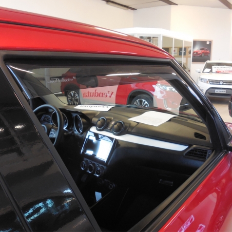 Kit Deflettori Aria Antivento Anteriori + Posteriori Farad per Suzuki Swift 5 porte dal 2017> - immagine 3