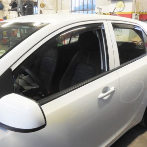 KIT DEFLETTORI ARIA ANTIVENTO FARAD ANTERIORI +POSTERIORI PER KIA PICANTO DAL 2018>