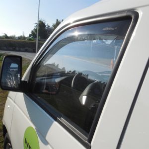 COPPIA DEFLETTORI ARIA ANTIVENTO FARAD  PER PIAGGIO PORTER NP6 2P 21>