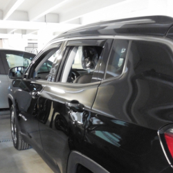 Kit Deflettori Aria Antivento Farad Anteriori + Posteriori Per Jeep Compass 5 porte 2017-2025 - immagine 2