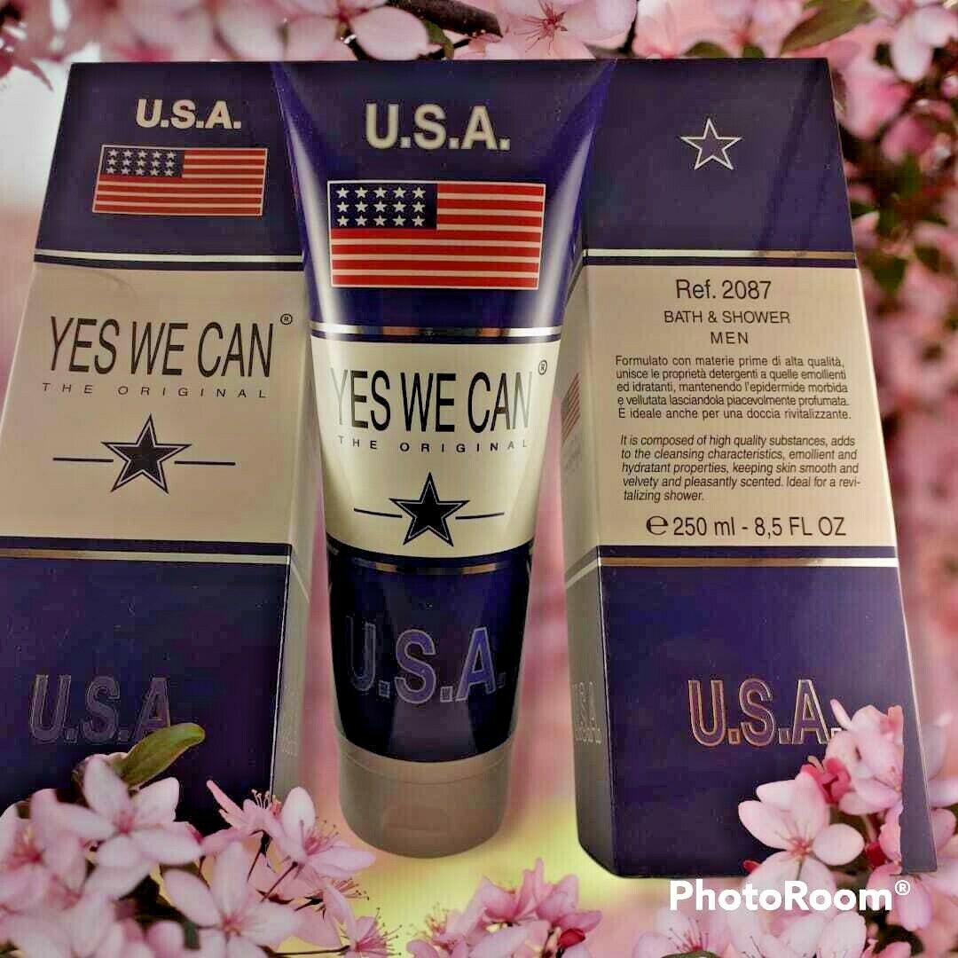 Yes We Can The Original U.S.A Bath & Shower Men Uomo Bagnoschiuma 250ml 8,5 FL