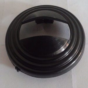 Compatibile con Fiat 500 d'epoca Rosone Contromaniglia per Maniglia Apriporta Interna Nero