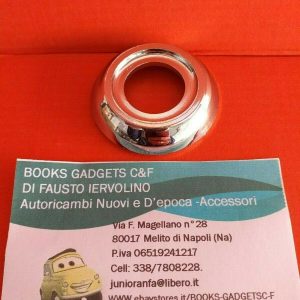 Per Fiat 500 d'epoca Rosone Maniglia Alzavetro Basso Cromata Ricambi D'epoca