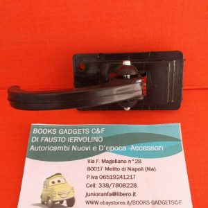 Per Fiat 500 L 500L Maniglia Apriporta Interna Nera a 1 Foro Ricambi Auto epoca