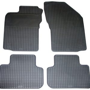 Set 4 Tappetini Auto in Gomma Su Misura per Alfa Romeo 147 3/5p dal 2000<2010