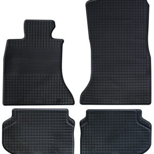 Set 4 Tappetini Auto in Gomma su Misura Per BMW Serie 5 4p. 2010>2017 (F10)