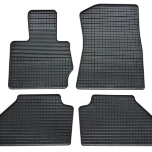 Set 4 Tappetini Auto in Gomma su Misura Compatibile con BMW X3 2010>2017 (F25)