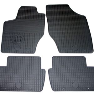 Set 4 Tappetini Auto in Gomma su Misura Per CITROEN C4 I 3/5p. dal 2004>2010