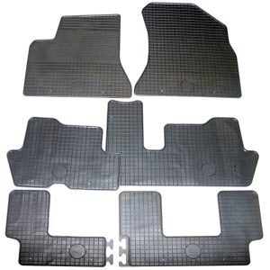Set 6 Tappetini Auto in Gomma su Misura per Citroen Grand Picasso I 2006>2013