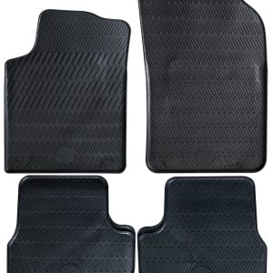 Set 4 Tappetini Auto in Gomma su Misura Compatibile con CITROEN DS3 2010>2019