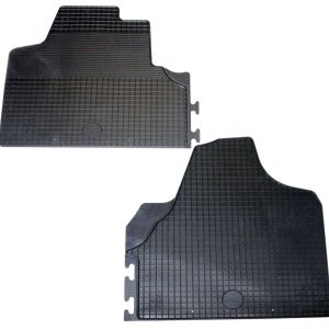 Set 2 Tappetini Auto in Gomma su Misura per Per CITROEN Jumpy II Multisp. 07>16
