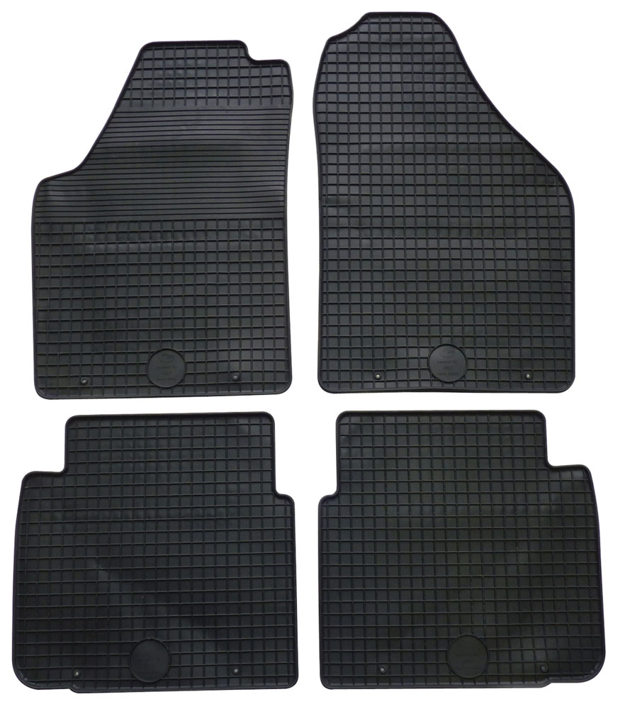 Set 4 Tappetini Auto in Gomma su Misura Compatibile con LANCIA Musa 04>07 (350)