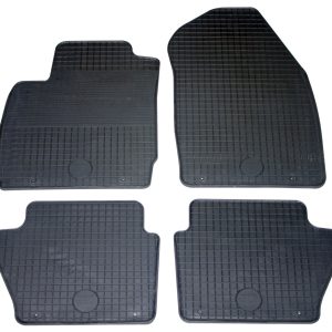 Set 4 Tappetini Auto in Gomma su Misura Compatibile con FORD Fusion 2002> (JU2)