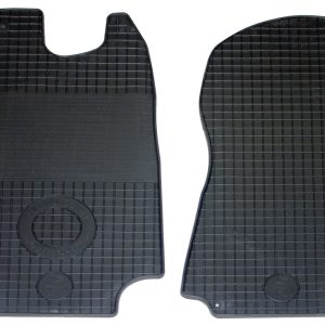 Set 2 Tappetini Auto in Gomma su Misura Per FORD Transit 2000>2013 (Mk5, Mk6)