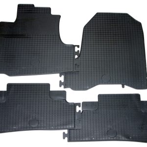 Set 4 Tappetini Auto in Gomma su Misura Per HONDA CR-V III dal 2007>2012 (RE)