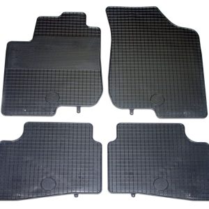 Set 4 Tappetini Auto in Gomma su Misura Compatibile con KIA Cee'd I 5p.2006>2012