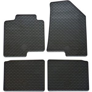 Set 4 Tappetini Auto in Gomma su Misura Compatibile con HYUNDAI i40 2015> (VF)