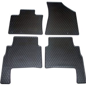 Set 4 Tappetini Auto in Gomma su Misura Per KIA Sorento II 2009>2012 5posti (XM)