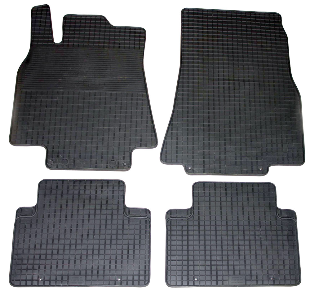 Set 4 Tappetini Auto in Gomma su Misura Per MERCEDES Classe A 3/5p. 04>12 (W169)