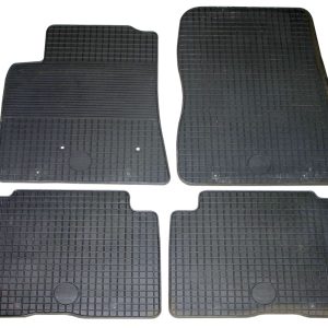 Set 4 Tappetini Auto in Gomma su Misura Per MITSUBISHI Pajero 5p. 2007>2013