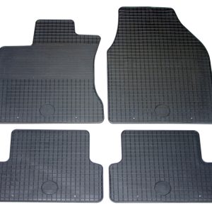 Set 4 Tappetini Auto in Gomma su Misura Per NISSAN Qashqai 2006>2014 (J10)