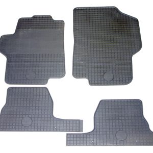 Set 4 Tappetini Auto in Gomma su Misura Compatibile con PEUGEOT 1007 2005>2010
