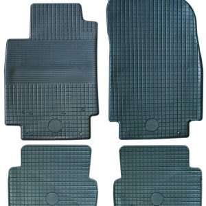 Set 4 Tappetini Auto in Gomma su Misura Per RENAULT Clio III 2009> (BR0/1,CR0/1)