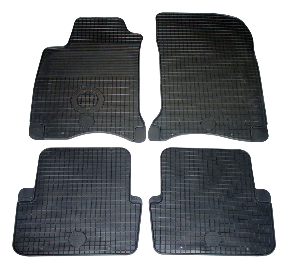 Set 4 Tappetini Auto Gomma su Misura Per RENAULT Laguna II-III 5p. e S.W. 01>13
