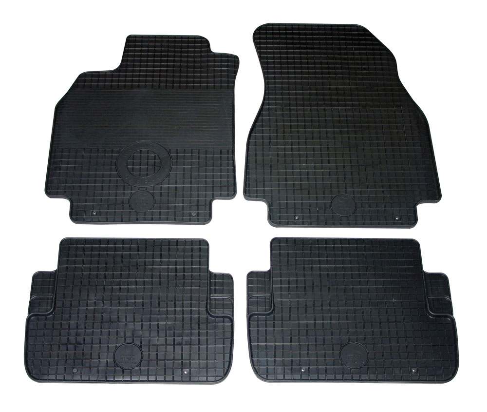 Set 4 Tappetini Auto Gomma su Misura Per RENAULT Megane Grandtour (KM) SW. 03>