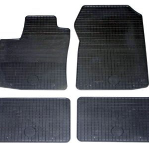 Set 4 Tappetini Auto in Gomma su Misura Per RENAULT Twingo II dal 2007>2014