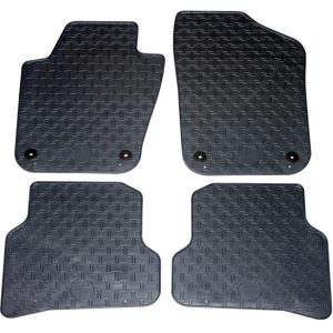 Set 4 Tappetini Auto in Gomma su Misura Per SEAT Ibiza IV 2015> (6J, 6P)