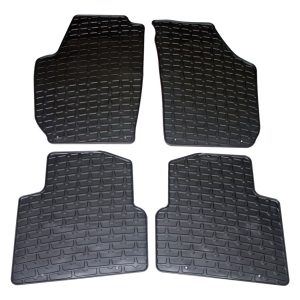 Set 4 Tappetini Auto in Gomma su Misura Per Per SKODA Roomster dal 2006>2010