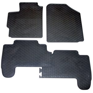 Set 4 Tappetini Gomma Per TOYOTA Yaris 3/5p. 05>20 (XP90,XP130,XP150) (No Hybrid