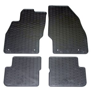 Set 4 Tappetini in Gomma Su Misura Per OPEL Corsa D 3/5p. 2006>2014 (S07)