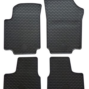 Set 4 Tappetini in Gomma Su Misura Per SEAT Mii dal 2011>2019 (KF1)
