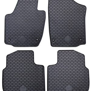 Set 4 Tappetini Auto Gomma Per SKODA Rapid 4p. e Spaceback S.W. 2017> (NH3-NH1)