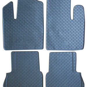 Set 4 Tappetini Auto in Gomma su Misura Per FIAT Dobl? I dal 2000>2009