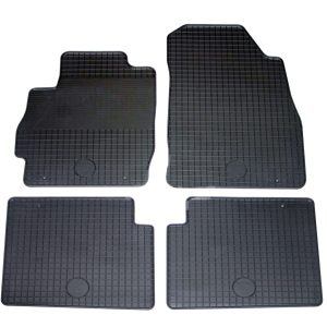 Set 4 Tappetini Auto in Gomma su Misura Per MAZDA 2 dal 2007>2015 (DE)