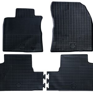 Set 4 Tappetini Auto in Gomma Per TOYOTA Avensis III 4p. e Wagon dal 2011> (T2)