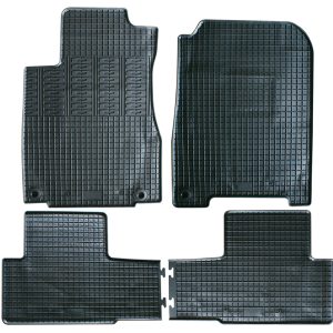 Set 4 Tappetini Auto in Gomma su Misura Per HONDA CR-V IV dal 2012>2018 (RE)