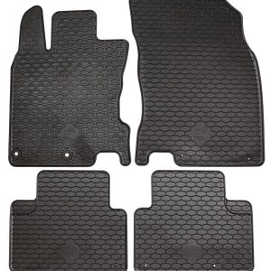 Set 4 Tappetini Auto in Gomma su Misura Per NISSAN Qashqai dal 2014>2021 (J11)