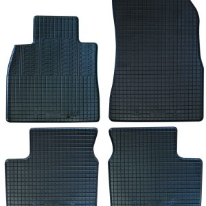 Set 4 Tappetini Auto in Gomma su Misura Per NISSAN Micra IV (K13) 2010>2017