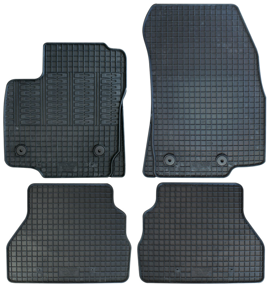 Set 4 Tappetini Auto in Gomma su Misura Per FORD B-Max dal 2012> (JK8)