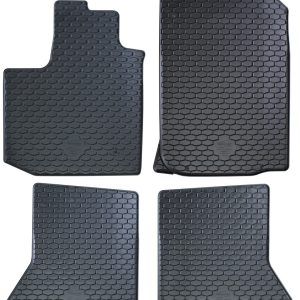 Set 4 Tappetini Auto in Gomma su Misura Per DACIA Dokker 2012>2017, e 2017> (KE)