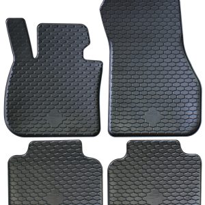 Set 4 Tappetini Auto Gomma su Misura Per BMW X1 15>19, 19> (F48) (anche ibrida)