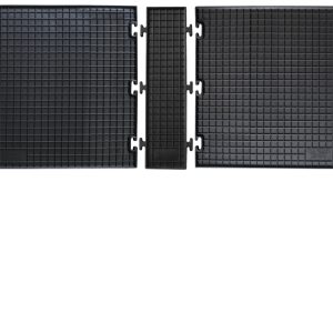 Set 4 Tappetini Auto Gomma su Misura Per FIAT Scudo II 2007>2016 (seconda fila)