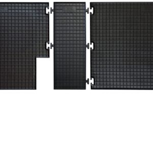 Set 4 Tappetini Auto Gomma su Misura Per FIAT Scudo II 2007>2016 (terza fila)