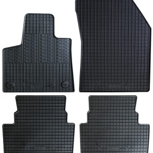 Set 4 Tappetini Auto in Gomma su Misura Per KIA Rio III dal 2011>2017 (UB)