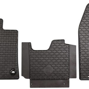 Set 3 Tappetini Auto in Gomma Per CITROEN Jumpy III Van 16> (anche elettrico)