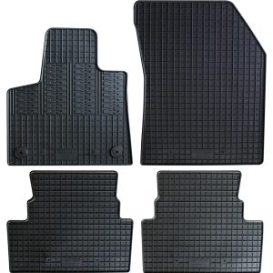 Set 4 Tappetini Auto in Gomma Per OPEL Grandland 17>21, 21> (A18) (no ibrida)